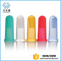 Easy Storage and Soft 100% Silicone Baby Finger Toothbrush